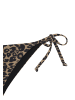 Vivance Bikini-Hose in schwarz nougat bedruckt