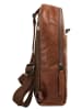 SPIKES & SPARROW Crossover Bag echt Leder in cognac