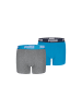 Puma Boxershorts BOYS EVERYDAY BASIC BOXER 6P in 277 - blue / grey mélange