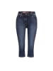 Cecil Capri in mid blue used wash