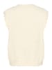 Cream Strickweste CRAvie Loose fit in Whisper White