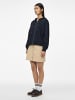Pieces Hoodie mit Reißverschluss in Sky Captain