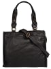 Samantha Look Shopper echt Leder in schwarz