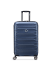 Delsey Meteor 4 Rollen Trolley 68 cm mit Dehnfalte in blue