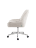 DUBI Möbel 2er-Set: Bürostuhl Mika-Megan in Creme - (B)60 x (H)86 x  (T)68 cm