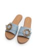 Wittchen Soft material sandals in Blue