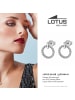 LOTUS silver Ohrringe Silber 925 Sterling Silber Kreis Ohrstecker