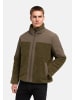 STONE HARBOUR Plüschjacke Riveen XX in Khaki