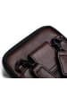 Farmhood Memphis Handytasche Leder 12 cm in dark brown