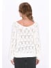 DreiMaster Women Cardigan in offwhite