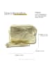Florence Florence Umhängetasche Leder gold ca. 22cm