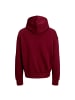 Jack and Jones Hoodie JORCAMBRIDGE Sweat Hood in Weinrot