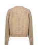 Marie Lund Strickjacke in braun beige - 0004