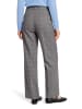 BETTY & CO Karo-Hose mit weitem Bein in Grau/Schwarz