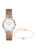 LIEBESKIND BERLIN Uhr & Armband Set Lovely Basic Rosé in roségold