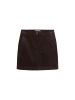 Marc O'Polo Cord-Minirock A-Shape in dark coffee