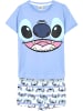 Cerda Schlafanzug kurz Lilo & Stitch in Hellblau