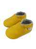 Bemesu Baby-Leder-Laufschuhe, komfortabel mit rutschfester Sohle - Gelb
