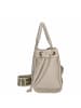 COCCINELLE 2day Signature - Henkeltasche 26 cm (laurel green) in lamgskin white