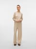 Vero Moda Hohe Taille Weite Hose in Pumice Stone