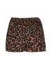 NAEMI Women Plus Size Shorts in Brown