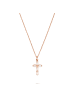 Tamaris Kette Cross in roségold