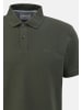 S. Oliver Poloshirt Basic in Schwarz / grün