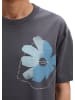 Marc O'Polo T-Shirt loose in Faded Blue