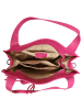 Toscanto Toscanto Schultertasche, Shopper Leder fuchsia, rosa ca. 33cm