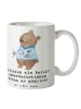 Mr. & Mrs. Panda Teetasse Anästhesistin Freude mit Spruch in Weiß