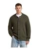 G-Star Raw Honey Comb Structure Cardigan Knit asfalt