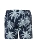 Nils Sundström Badeshorts in marine hellblau - 0002