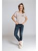 ZHRILL T-Shirt ZHSHELLY BROWN in BROWN