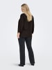 ONLY Carmakoma Bluse in Black Coffee 1