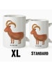 Mr. & Mrs. Panda Tasse Sternzeichen Steinbock ohne Spruch in Weiß