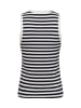 Marie Lund Top in marine ecru - 0001
