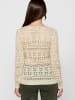 KOROSHI GESTRICKTES JERSEY in beige