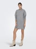 JDY Sweatshirt-Kleid in Dark Grey Melange