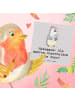 Mr. & Mrs. Panda Deluxe Karte Hebamme Superheld mit Spruch in Grau Pastell