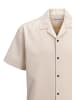 JACK & JONES Junior Hemd 'Global Waffle Resort' in grau