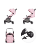 Chipolino Kinderwagen Illusion klappbar in rosa