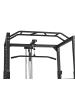FitEngine Fitnessgerät Power Rack schwarz Schwarz