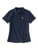 CARHARTT  Polo T-Shirt in Marineblau