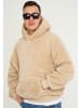 SOULSTAR Kapuzenpullover - S2KELME Hoodie im Teddy-Stil in Beige