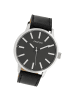 Oozoo Analog-Armbanduhr Oozoo Timepieces schwarz groß (ca. 45mm)