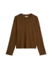 Marc O'Polo DENIM Longsleeve relaxed in Umbra Brown