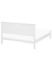 Beliani Doppelbett OLIVET in Weiß - (W) 189 x (H) 92 x (L) 208 cm