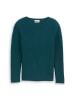 Tom Tailor Pullover in deep meadow green