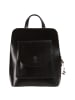 Florence Florence Cityrucksack Leder schwarz ca. 24cm