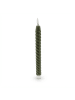 relaxdays 6 x LED Stabkerzen in Khaki